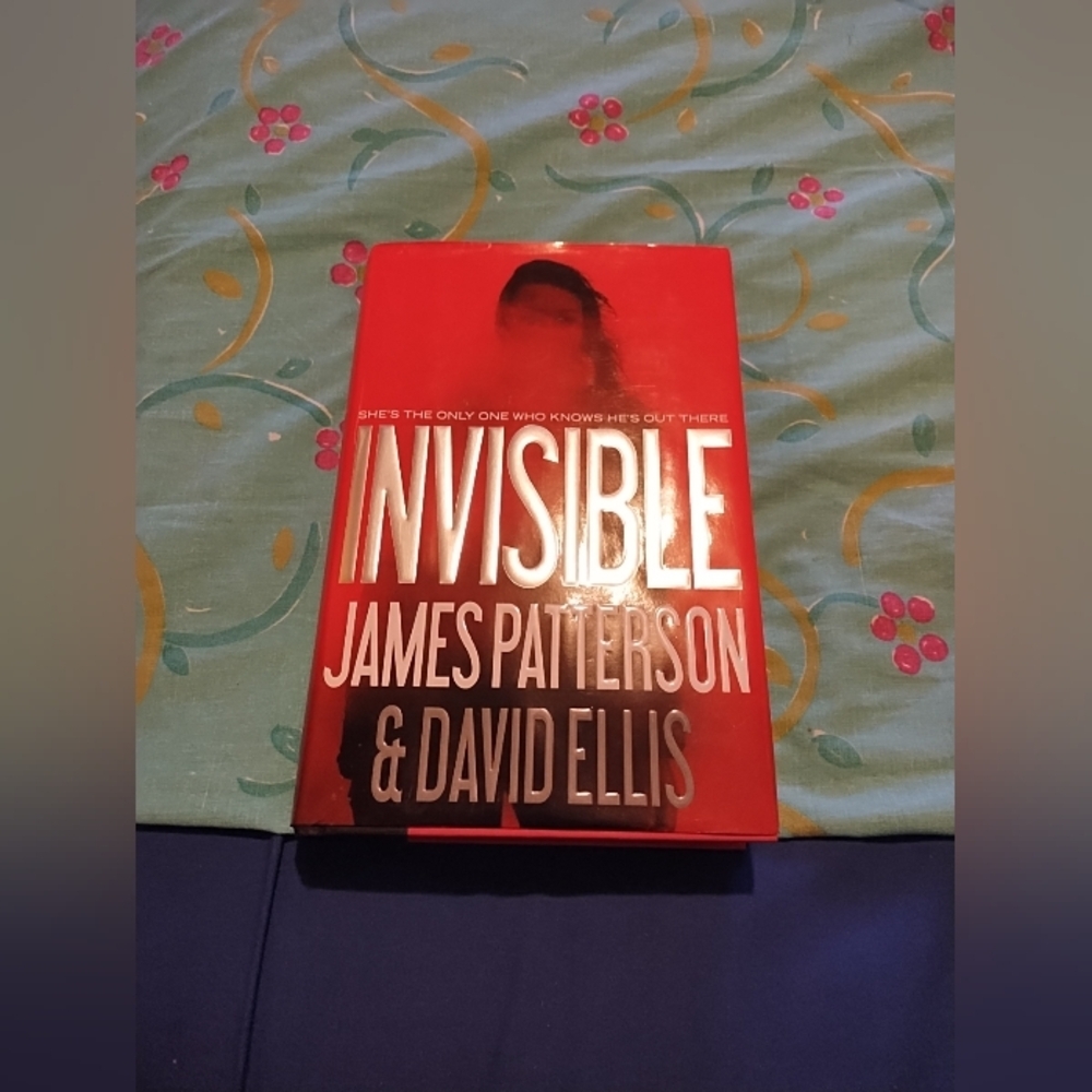 Red 'Invisible' Book by James Patterson & David Ellis